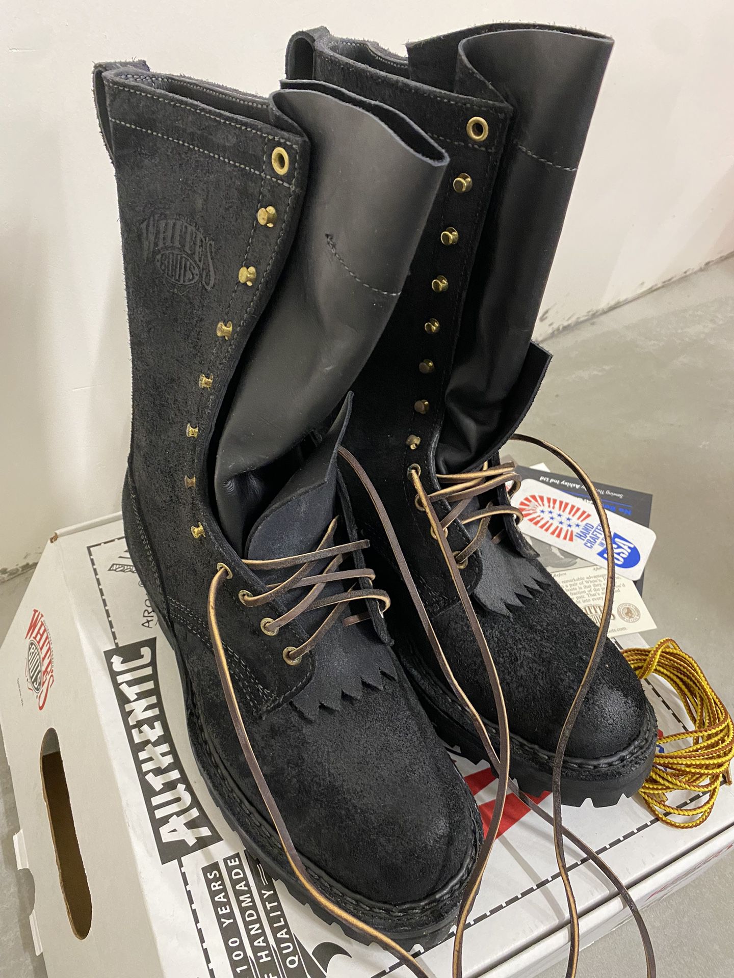 Brand New White’s Smokejumper Firefighting/Logging Boots