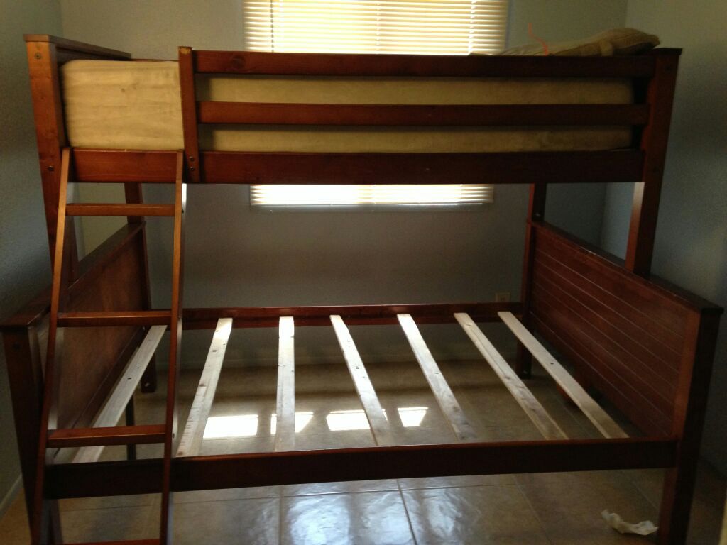 Pruitt's Bunk beds (bed only no mattresses)