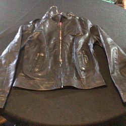 Child’s Medium  Leather Jacket …..  Aoxite Leather 
