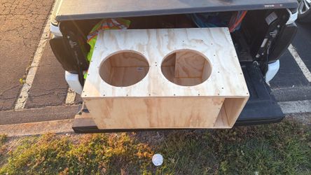 Dual  12 box tuned 30 hz