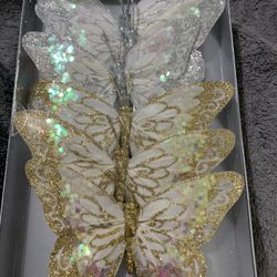 Clipped Butterflies For Decorations 