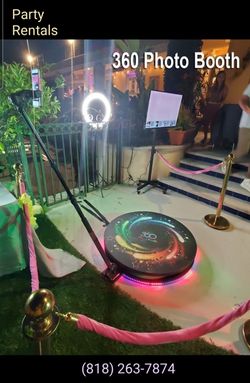 360 & Print Photobooth for Events