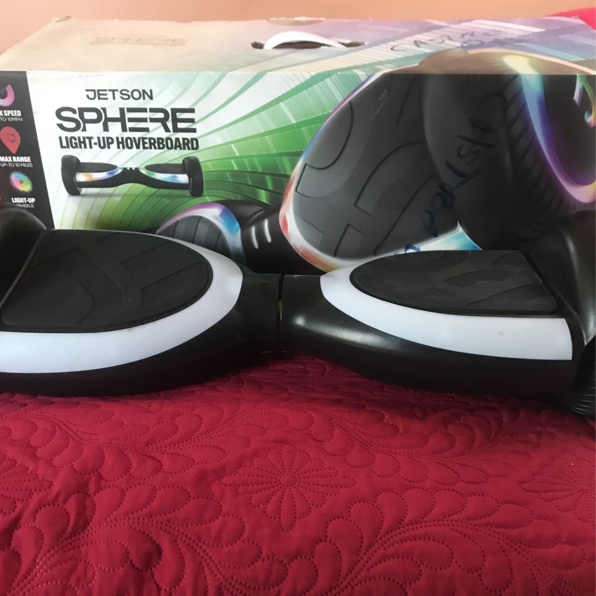 Jetson Sphere Light Up Hoverboard