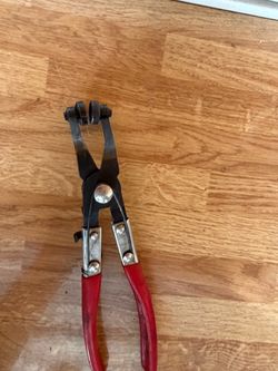 Hose Clamps Pliers Repair Tool Swivel Flat Band For Removal and Installation of Ring-Type or Flat-Band Hose Clamp