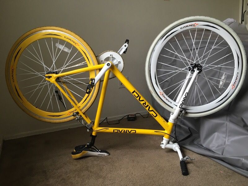 Caraci bike yellow 2025