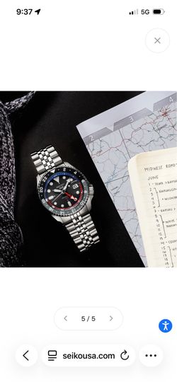 New Seiko SSK019 Pepsi Edition Automatic GMT