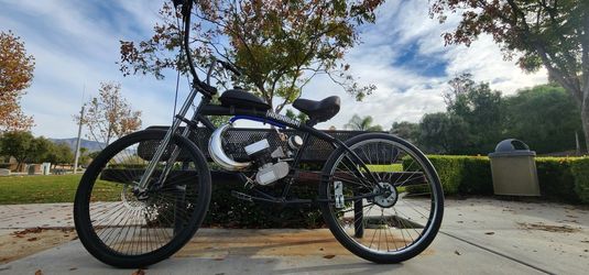 Gas Powered Bike