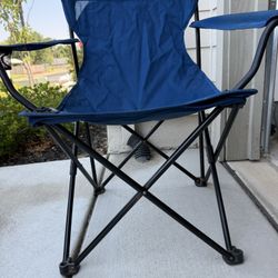 Set of 2 blue chairs in great condition!