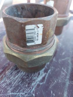Copper Union Pipe 2 Inch Four Pieces
