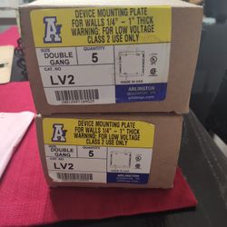 Arlington 2 Gang LV2 Cut In Rings