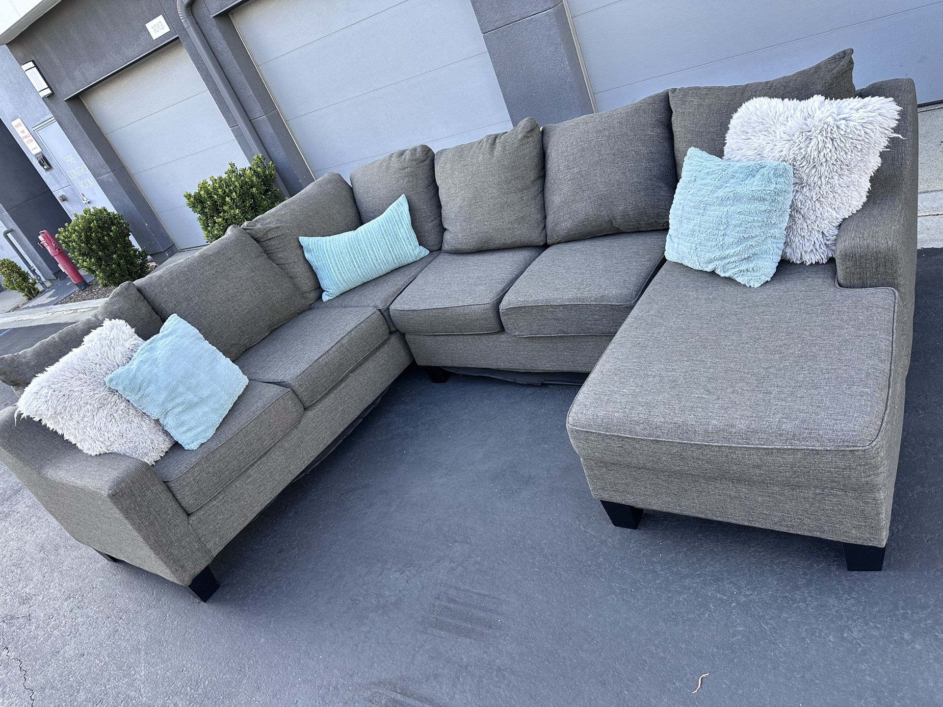 Grey Sectional Couch