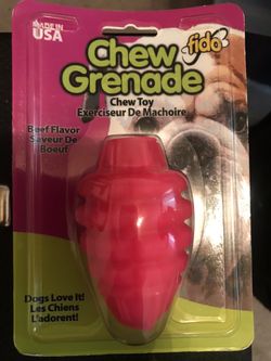 Chew Grenade Dog Toy