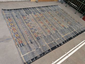 6.5 x 9.5 Indoor/Outdoor Area Rug Made in Egypt