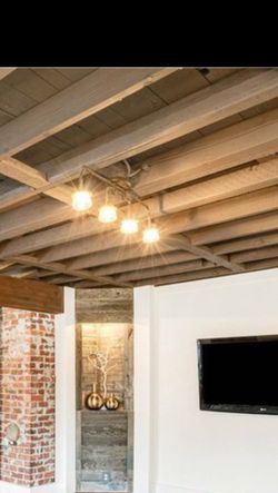 Farmhouse-style Chandeliers (pair)