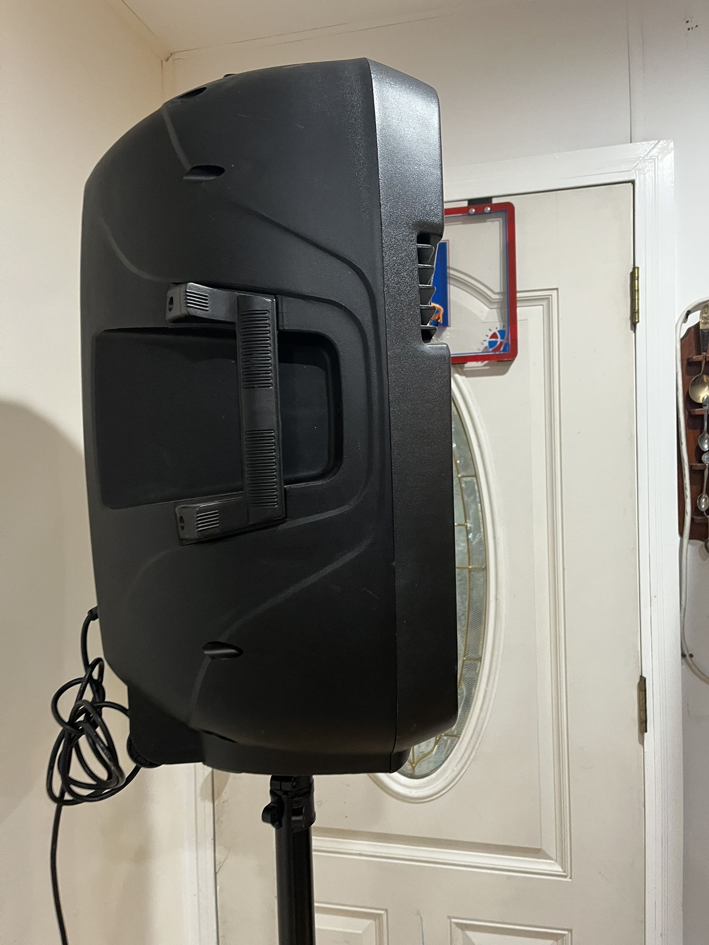 Big Speaker Alphasonik 3000 Watts Portable Speaker W/ Stand