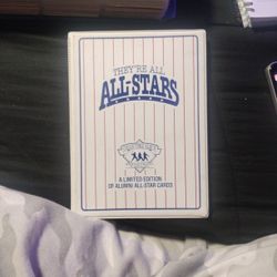 They Are All All-Stars 1991 Baseball Limited Edition All Star Cards Full Set Mint Condition 
