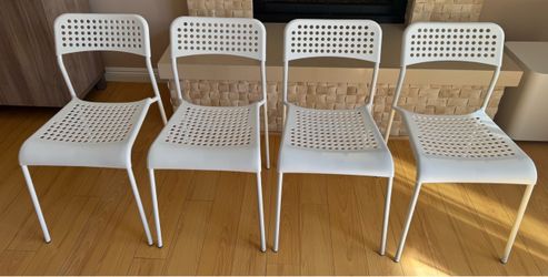 White Chairs-Set of 4