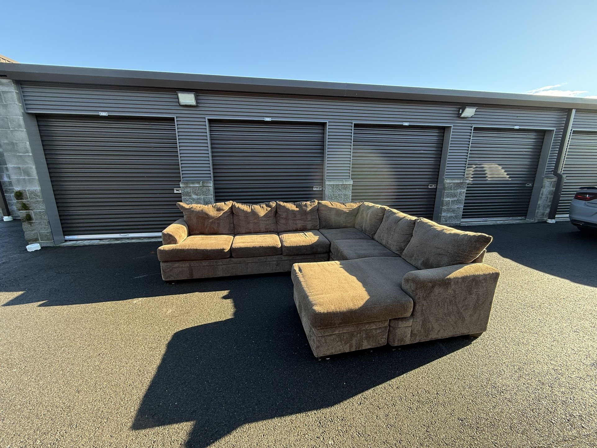 Brown Sectional