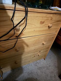 Small nightstand height dresser