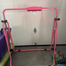 Gymnastics Bar With Mats 