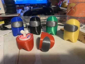 Among Us Crewmen 3D Printed To Order 10$ Each