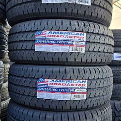 235/65R16C Set Of 4 American New Tires 