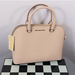 Michael Kors Leather LG Dome Satchel