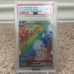 Pokemon Champions Path Charizard VMAX Secret PSA 10 for Sale in San Antonio, TX - OfferUp Pokemon Champions Path Charizard VMAX Secret PSA 10 for Sale in San Antonio, TX - OfferUp