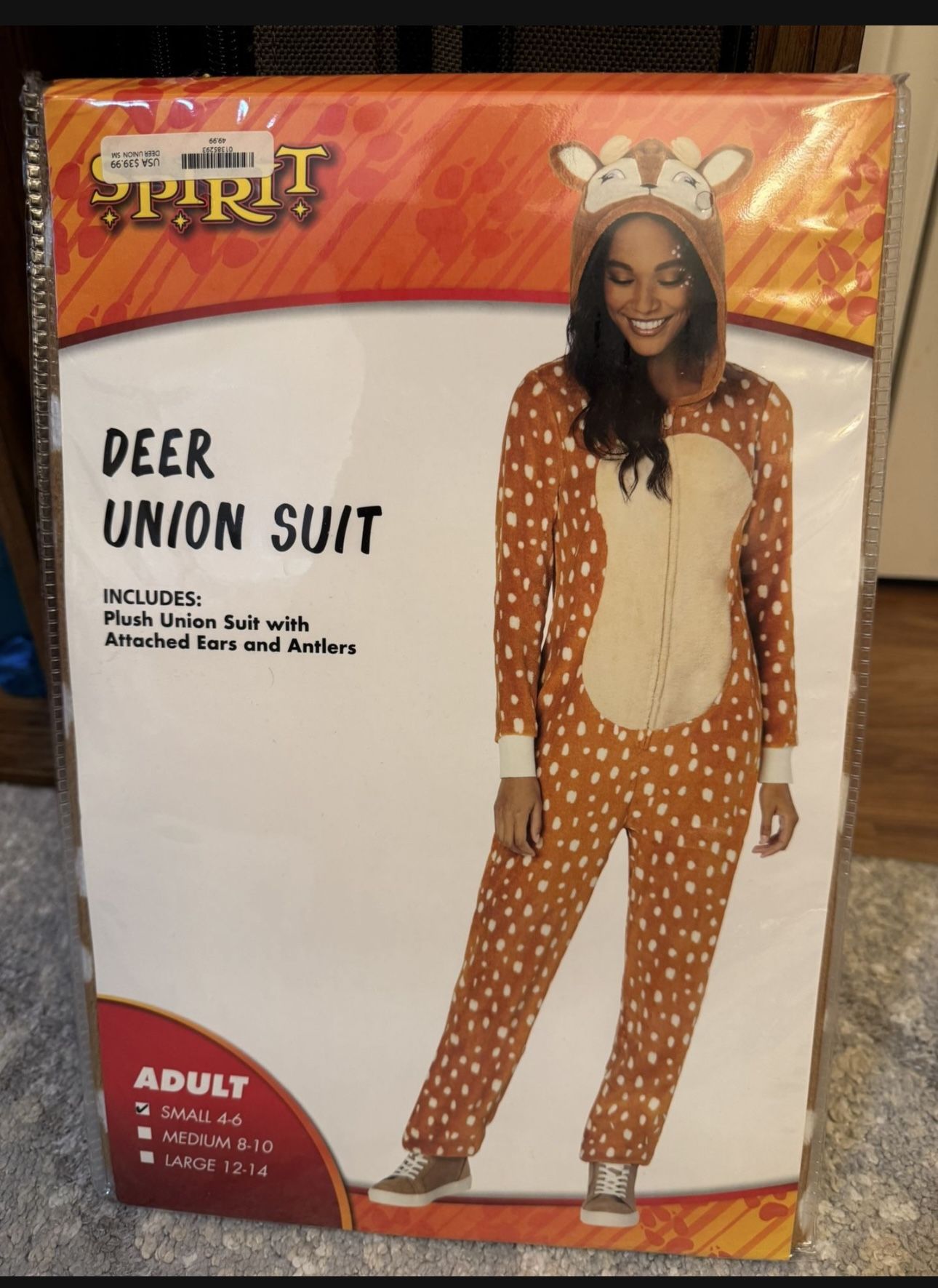 DEER UNION SUIT For Kids