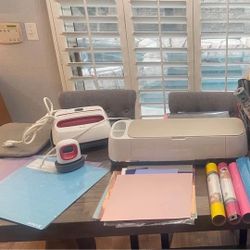 Cricut Maker 2/Heat Press + Accessories Bundle
