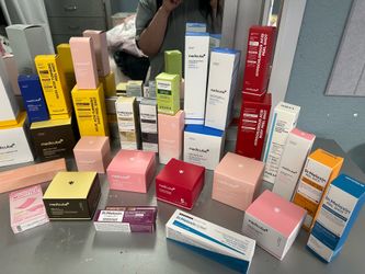 Medicube and Dr.Melaxin face products