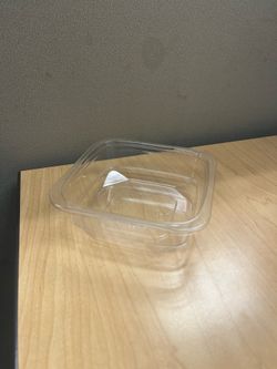 8oz PET Square Deli container 50 count