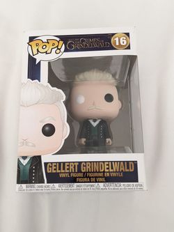 Nearly Headless Nick (62), and Grindelwald (16) Funko Pop dolls - NIB