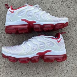 Nike Red and White VaporMax