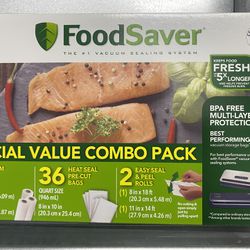 Food Saver Bags: New - Unopened