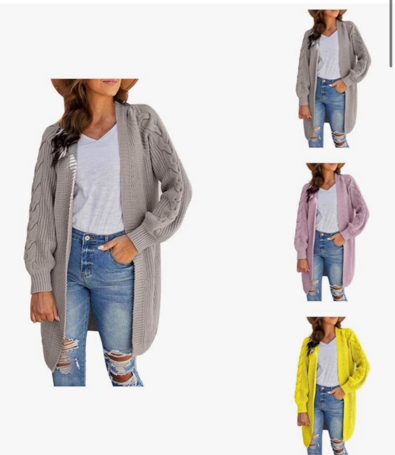 Grey Cardigan
