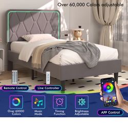 Twin Bed Frame With Light