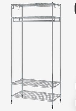 IKEA OMAR Wardrobe / Freestanding Closet System + Instructions