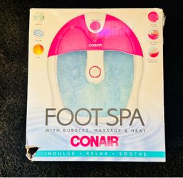 Conair Foot Spa with Bubbles, Massage & Heat
