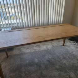 Rustic Oak Office Desk for $400