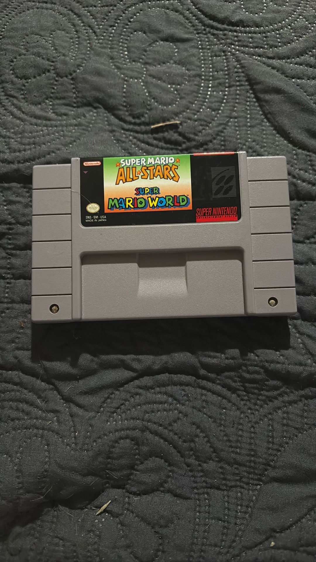 Super Nintendo Super Mario World Game