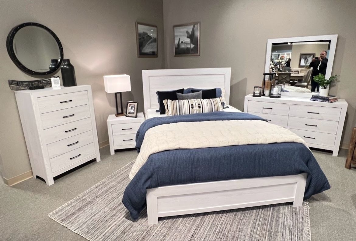 New White Bedroom Set