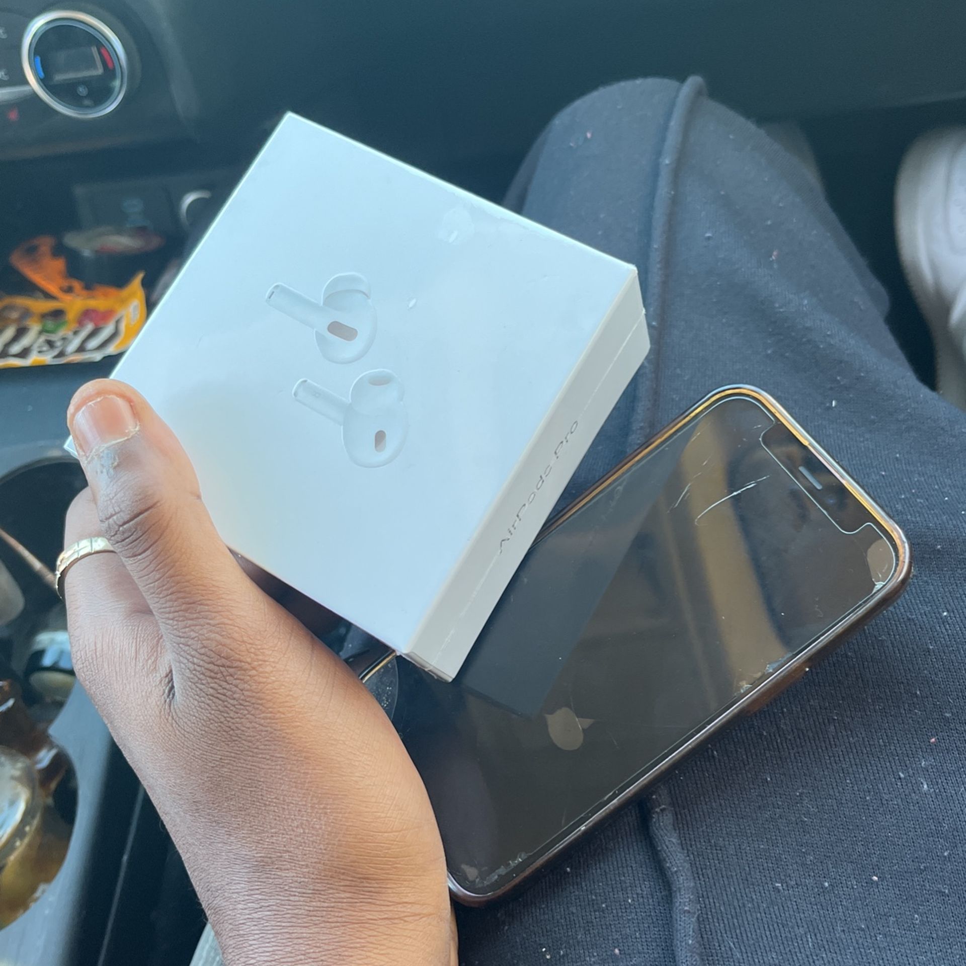 iPhone And AirPods