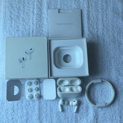 New Apple AirPods Pro (2nd Gen) With MagSafe USB-C Wireless Charging Case