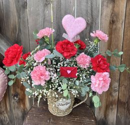 Valentines Day Natural Mug 