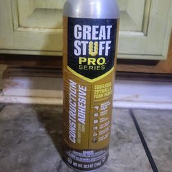 Great Stuff Pro Construction Adhesive Lot of 15 Cans