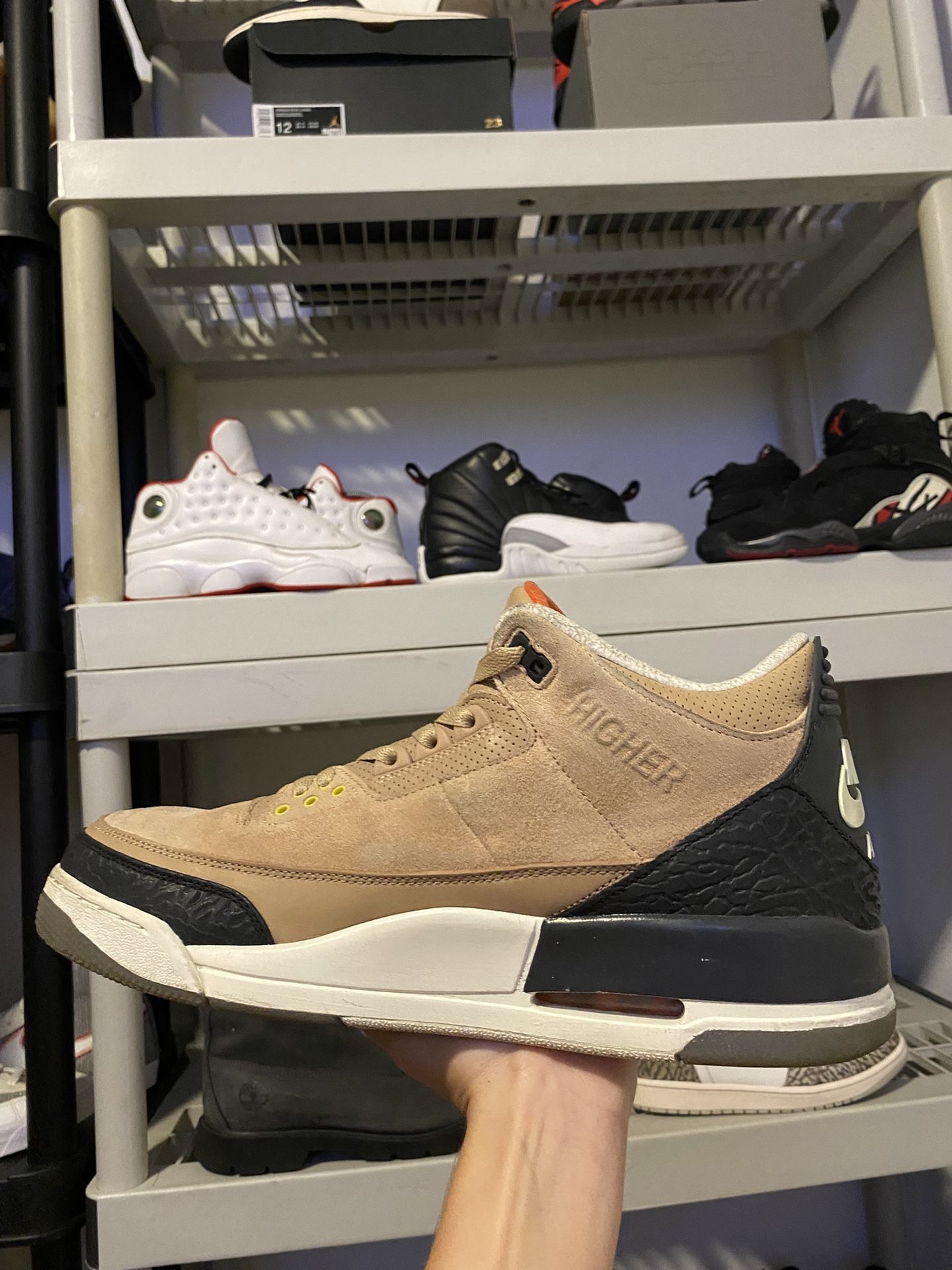 Air Jordan 3 Retro JTH NRG X Justin Timberlake "Bio Beige" US 12.5