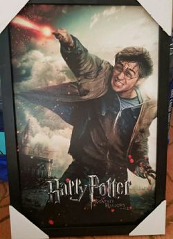 Harry Potter Deathly Hallows Framed Picture