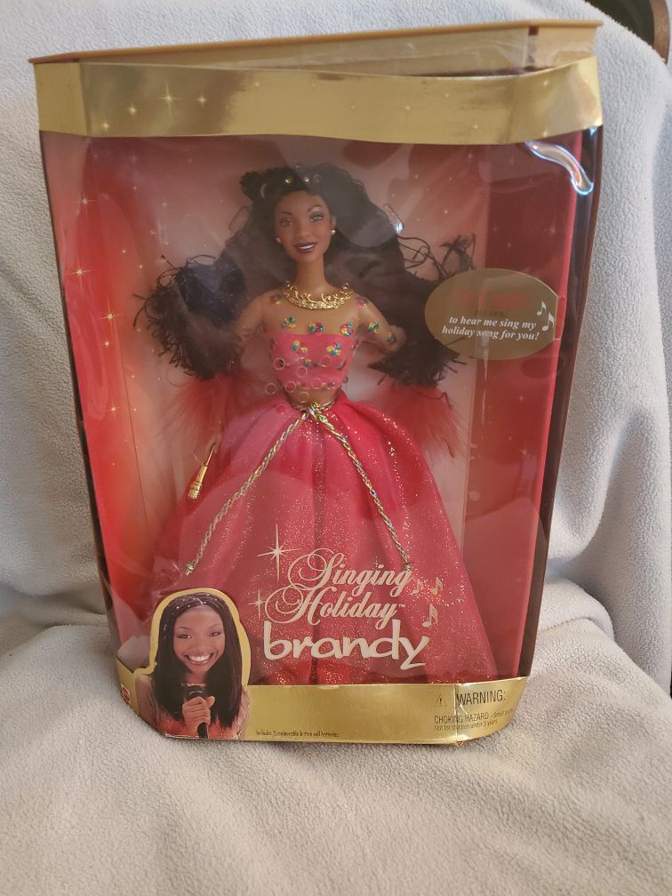 Mattel 2000 Singing Holiday Brandy Barbie