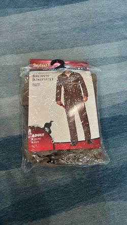 Spirit Halloween Brown Jumpsuit Michael Myers Adult Large